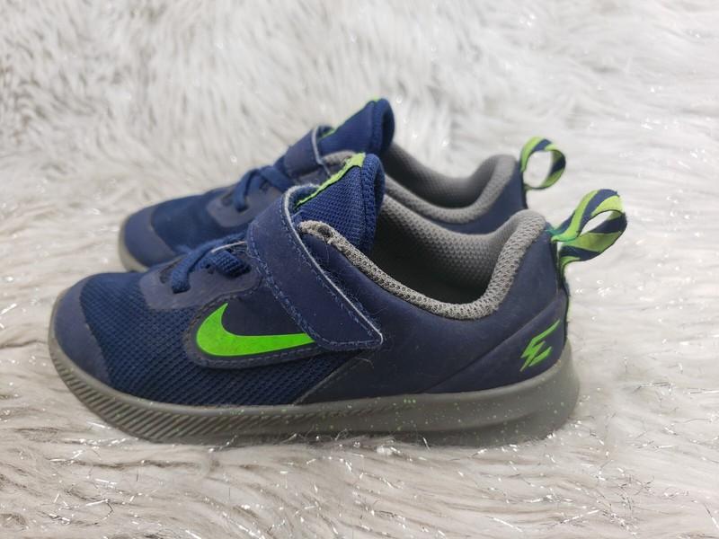 NIKE DOWNSHIFTER CI3915-400 Blue Athletic Sneakers Size Kids 10C EUR 27
