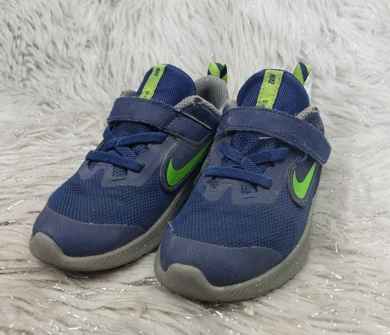 NIKE DOWNSHIFTER CI3915-400 Blue Athletic Sneakers Size Kids 10C EUR 27