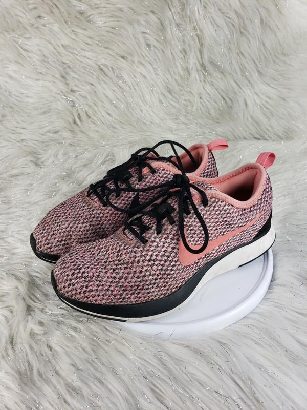 Nike Dualtone Racer SE (GS) Pink Velvet 943576-600 Size 4.5Y Youth Sneakers