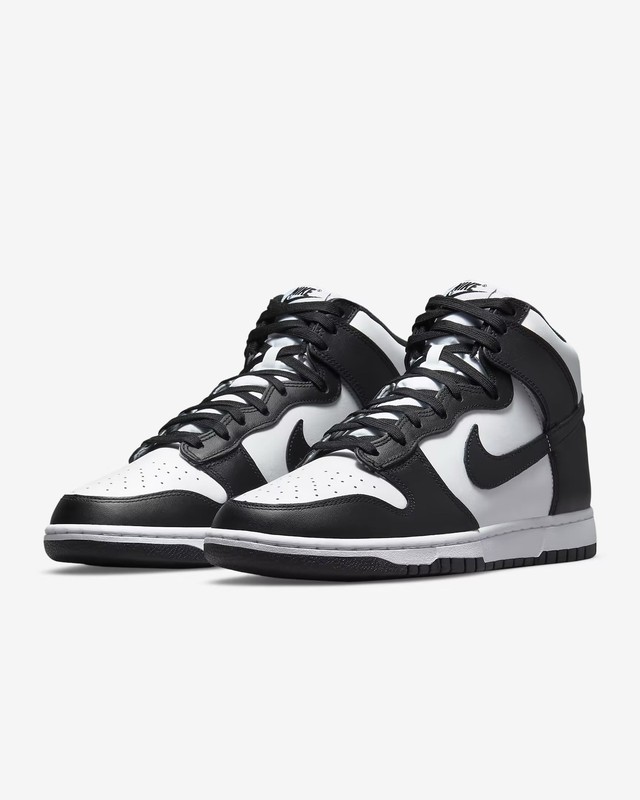 Nike Dunk High Retro 'Panda' Black White DD1399-105 sizes 10.5 and 11.5