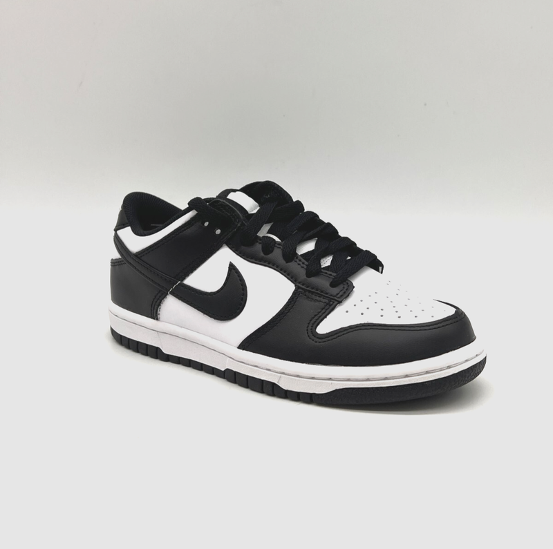 Nike Dunk Low Retro White Black Panda CW1590-100 Kids Sneakers Shoes