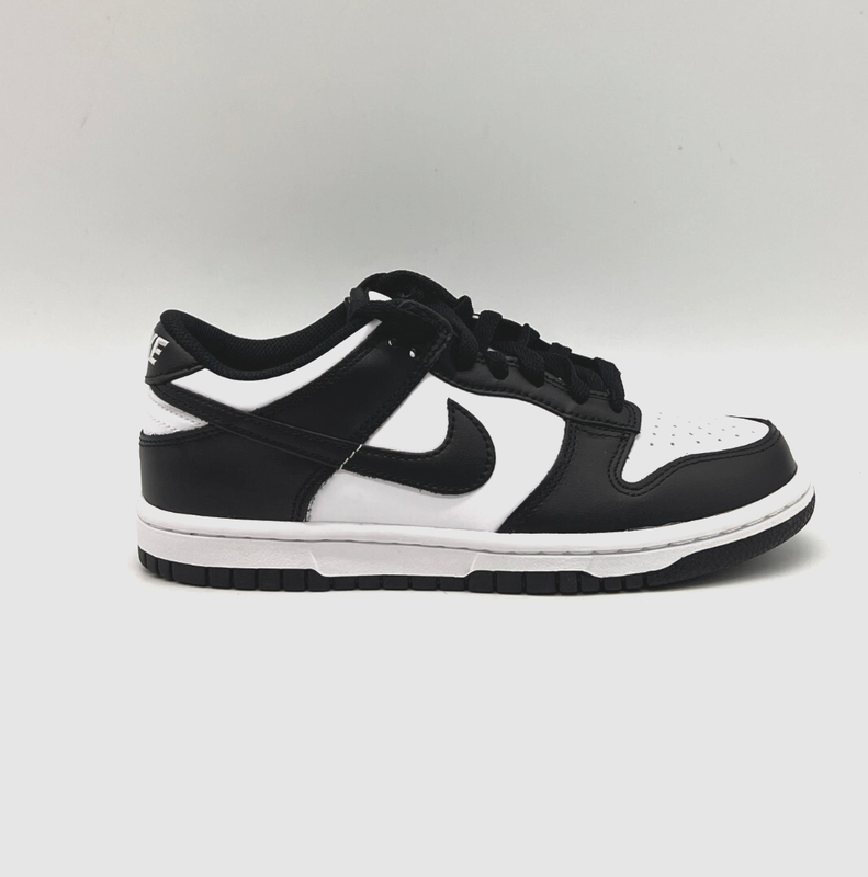 Nike Dunk Low Retro White Black Panda CW1590-100 Kids Sneakers Shoes