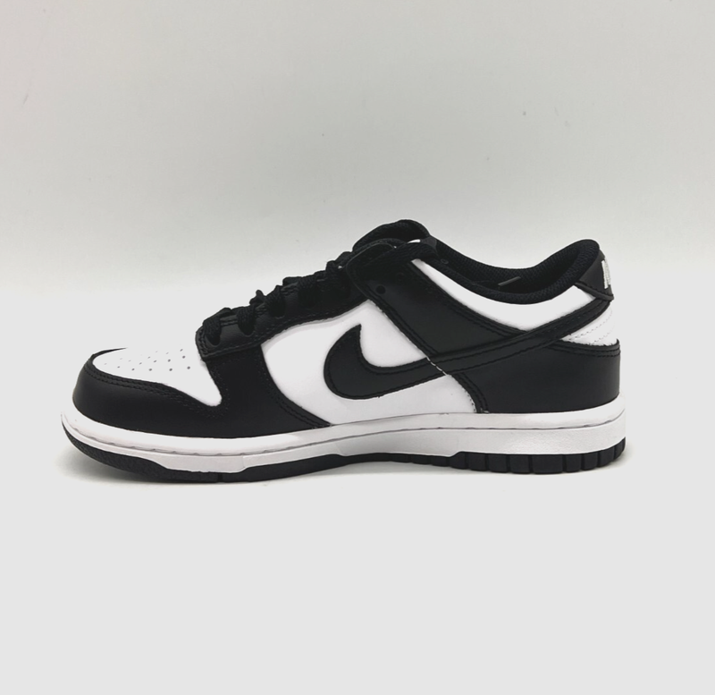 Nike Dunk Low Retro White Black Panda CW1590-100 Kids Sneakers Shoes
