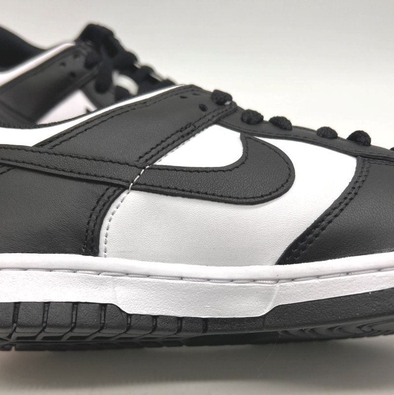 Nike Dunk Low Retro White Black Panda CW1590-100 Kids Sneakers Shoes W/defects