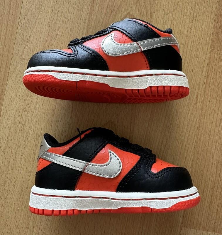 Nike Dunk Low SE Martian Boys Size 4C Black Athletic Shoes Sneakers DV1988-001