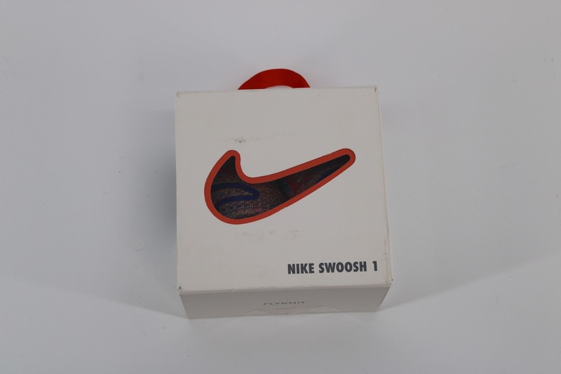 Nike FB3244-100 Infant Sz 7C Blue/Red Multi Swoosh 1 Crib Booties