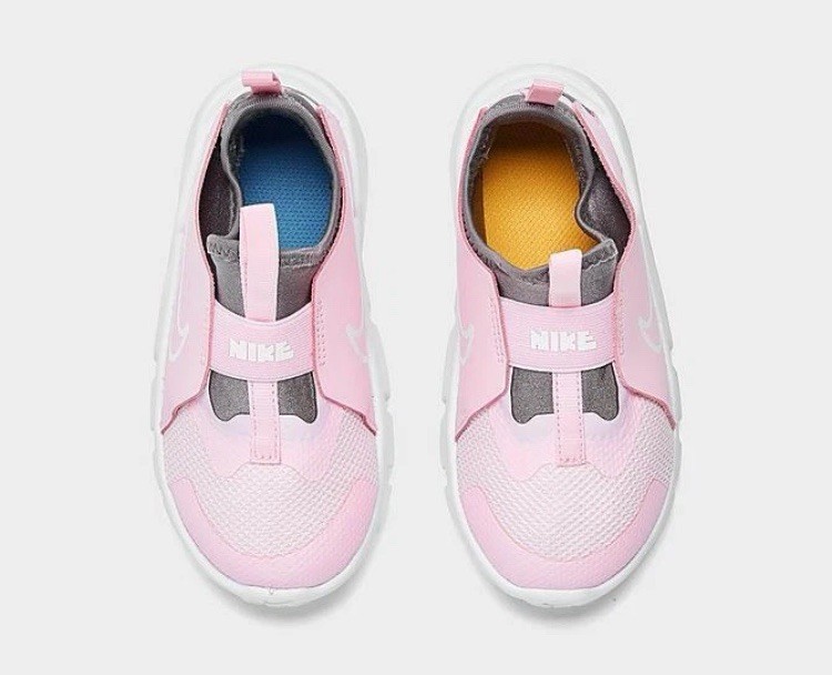 Nike Flex Runner 2 TDV Baby Shoes Pink Foam DJ6039-600 Size. 10c