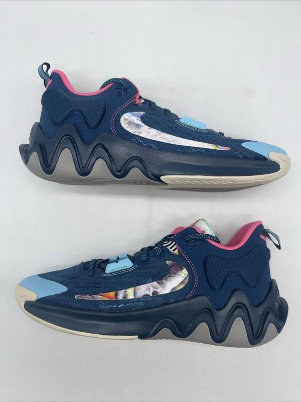 Nike Giannis Immortality 2 SE Low Floral FD0213-400 Kids Sizes 6.5Y-7Y