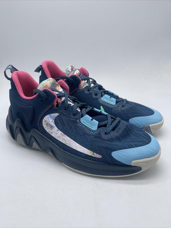 Nike Giannis Immortality 2 SE Low Floral FD0213-400 Kids Sizes 6.5Y-7Y