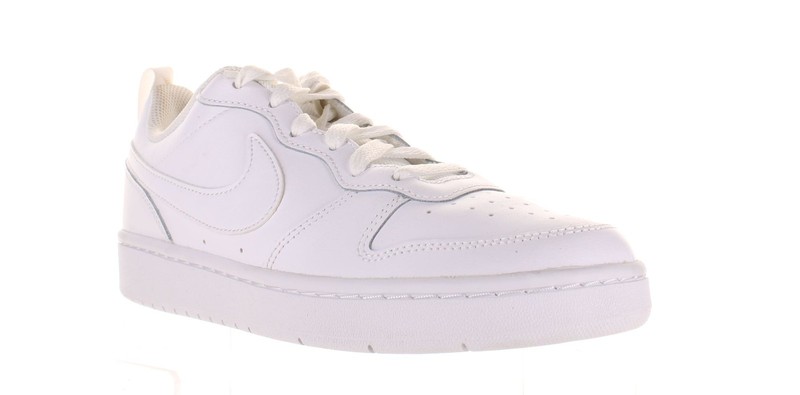 Nike Girls Borough Low White Fashion Sneaker Size 6.5 (7821772)