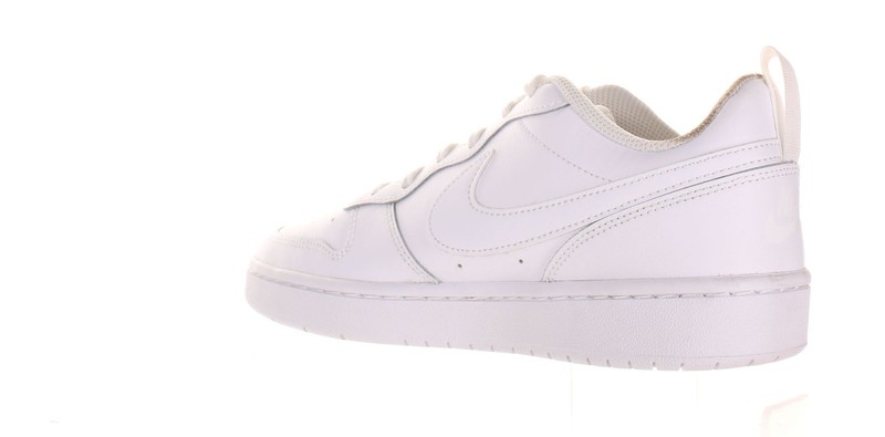 Nike Girls Borough Low White Fashion Sneaker Size 6.5 (7821772)