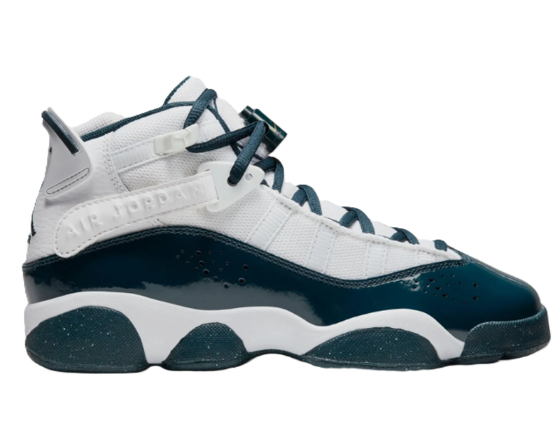 Nike GS Air Jordan 6 Rings White/Armory Navy 323419-147 I