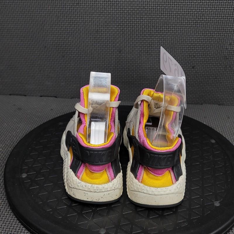 Nike Huarache Run Shoes Toddler Sz 11 Light Bone Pink Athletic Trainers Sneaker