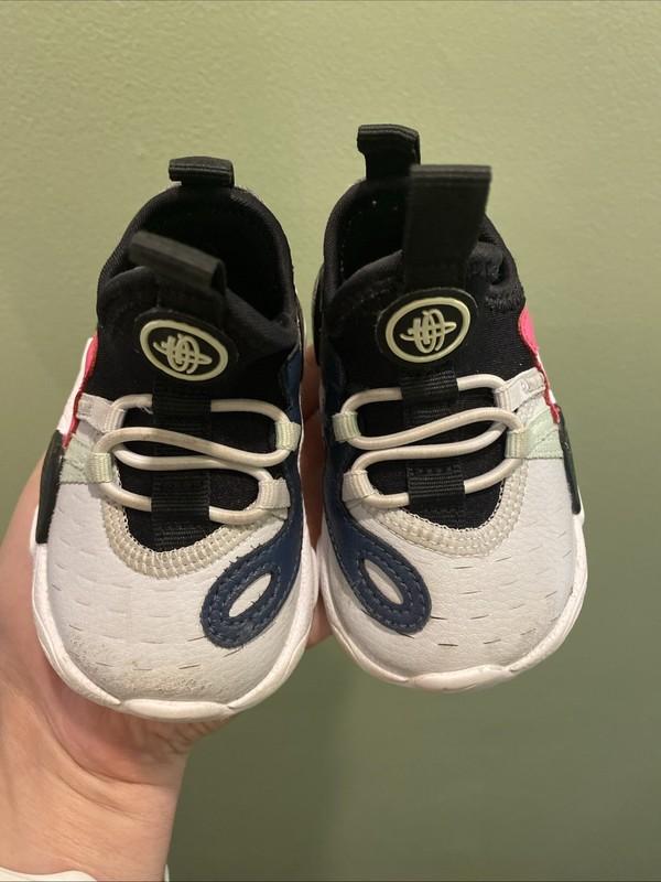 Nike Infant Baby Toddler Shoes Black Pink Mesh Upper Size 4 Size 4C EUC