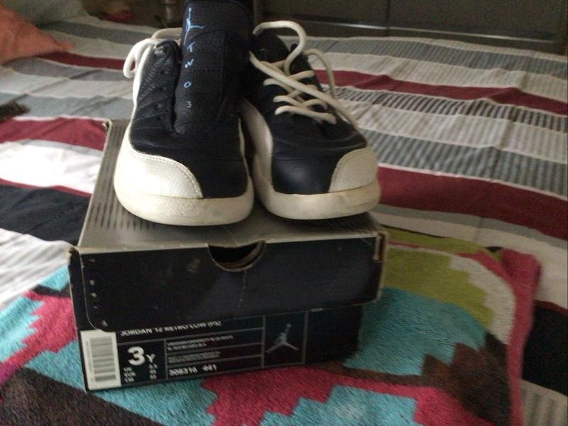 NIKE Jordan 12 Retro Low Youth Size 3