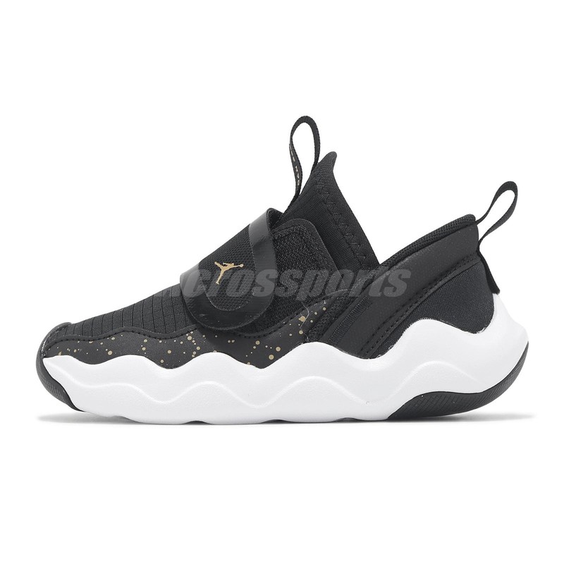 Nike Jordan 23/7 TD Black White Metallic Gold Toddler Infant Casual DQ9294-017