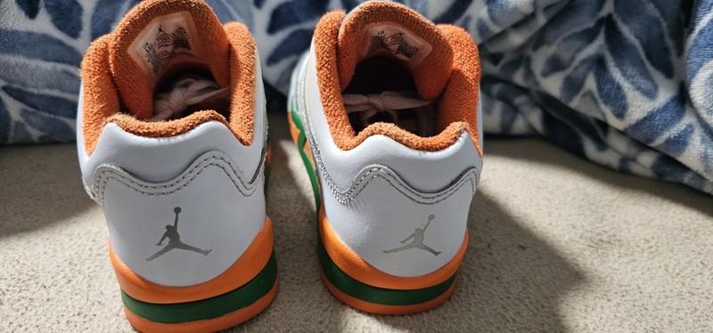 Nike Jordan 5 Retro Low ‘Hurricanes’ Preschool And Toddler Size 11C