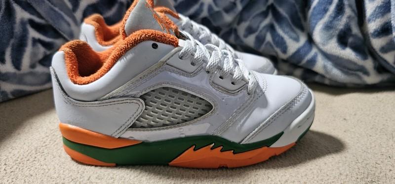 Nike Jordan 5 Retro Low ‘Hurricanes’ Preschool and Toddler Size 11C