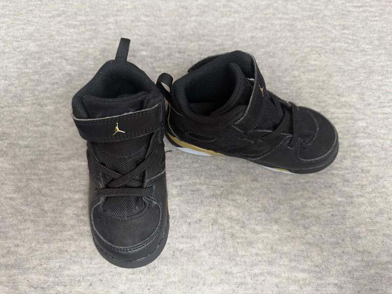 Nike Jordan 6 Retro TD – Black Metallic Gold – Toddler Size 8C