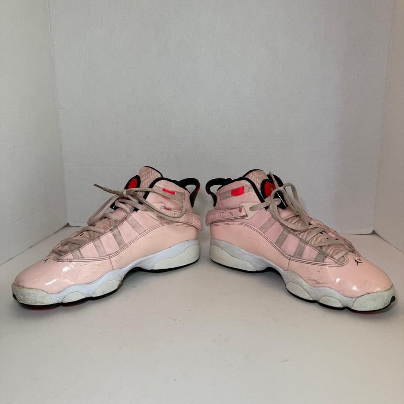 Nike Jordan 6 Rings GS Sneaker Basketball Shoes Pink Girls Youth Size 6