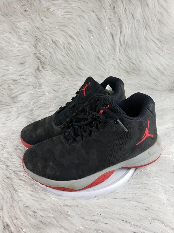 Nike Jordan B Fly Big KidBoys Basketball Shoes Size 5.5Y Black Red 881446-015