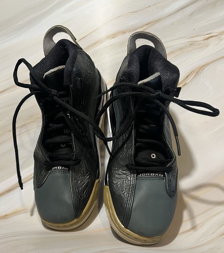 Nike Jordan Dub Zero Black & Wolf Gray Youth Size 5.5Y