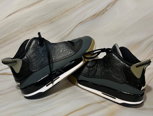 Nike Jordan Dub Zero Black & Wolf Gray Youth Size 5.5Y