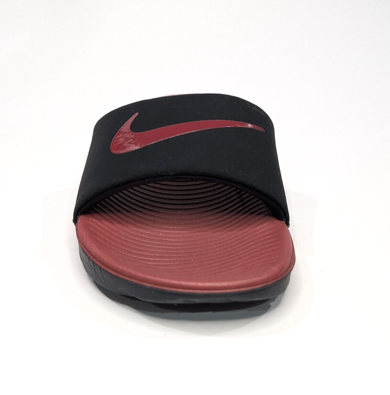 Nike Kawa Black/Team Red Boy's Slide Sandals (GS/PS) - Asst Sizes NWB FJ2250-001