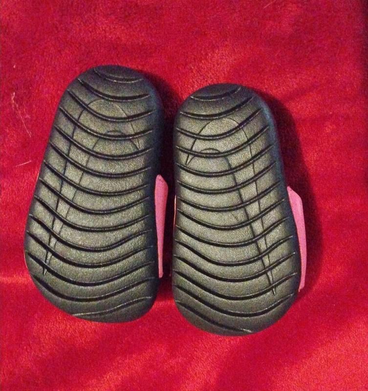 Nike Kawa Slide Girls Pink Size US 4C - FREE SHIPPING