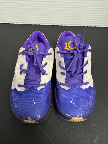 Nike Kevin Durant KD 8 Toddler Kids Sneakers Hyper Grape Sz 9C Shoes