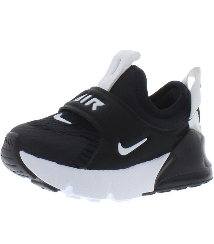 Nike Kid’s Air Max 270 Extreme Sneakers In Black & White Size 6 Toddler