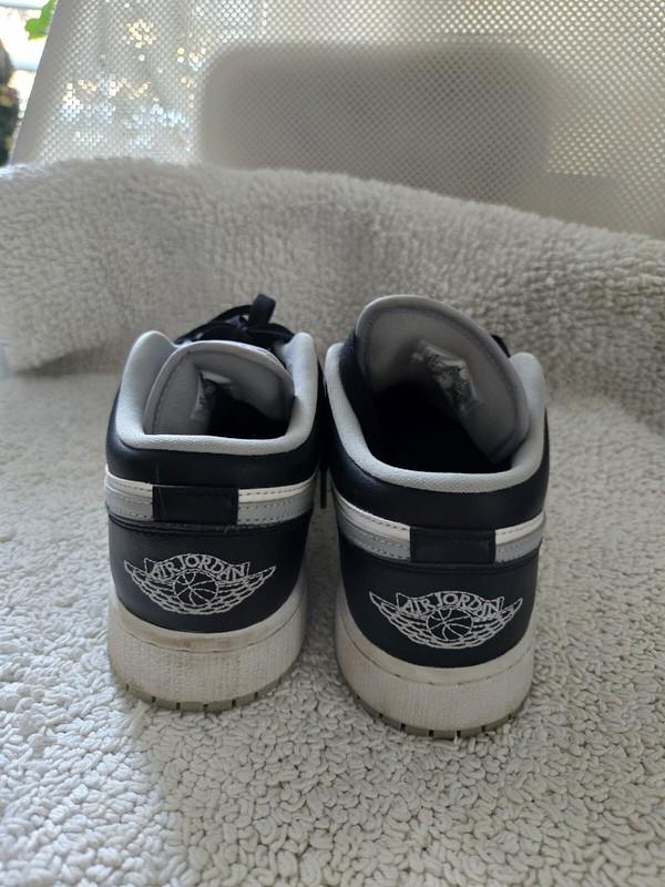 Nike Kids AIR JORDAN 1 LOW GS Shoes Smoke Grey 553560-039 Youth Size 6Y