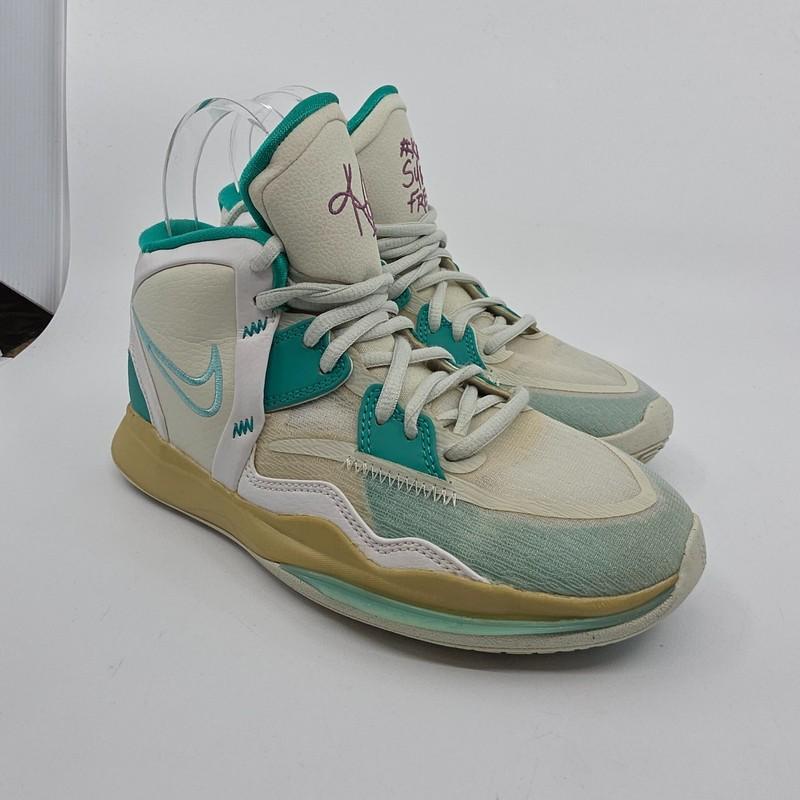 Nike Kids Basketball Shoes Size 3.5Y Infinity GS Keeo Sue Fresh Seaglass CZ0204