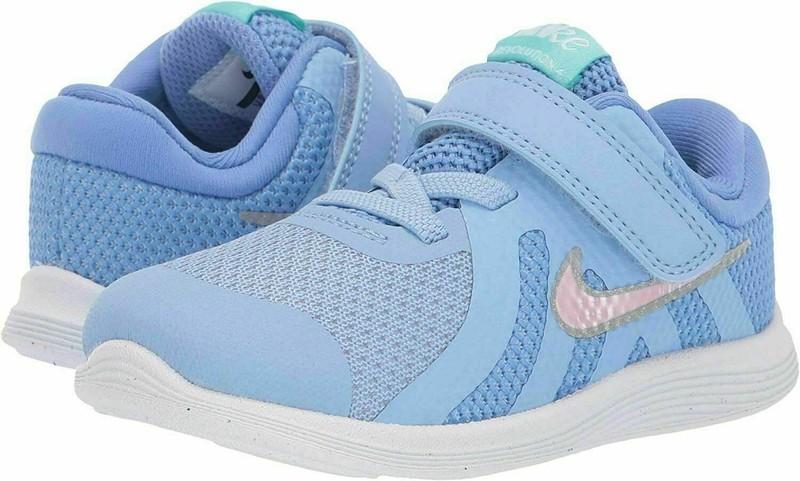 Nike Kids Revolution 4 (TD) (Infant/Toddler) BV7444 400 Multi Sizes RPulse/Pink