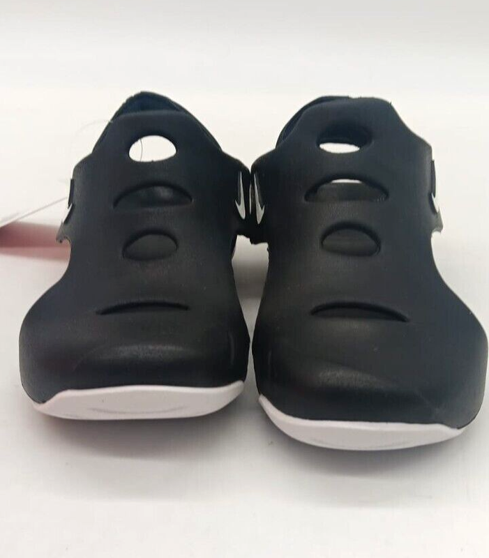 Nike Kids Sunray Protect 3 Sandals DH9462-001 Black W/ White Little Kids 11C-3Y