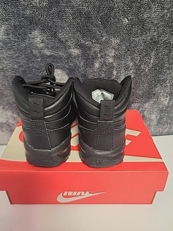 Nike Kids Toddler Size 9c Manoa LTR (TD) Boots Shoes BQ5374-001 Black
