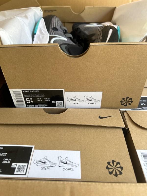 Nike Kyrie 8 Go Gs Black Menta Youth 5.5y Kids