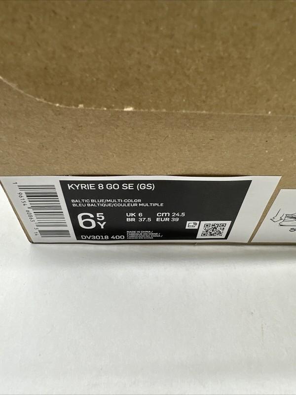 Nike Kyrie 8 Go SE Basketball Shoe Sneaker DV3018-400 Youth Size 6.5y