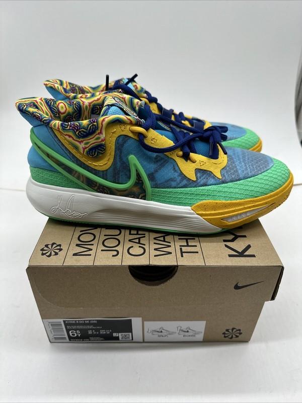Nike Kyrie 8 Go SE Basketball Shoe Sneaker DV3018-400 Youth Size 6.5y