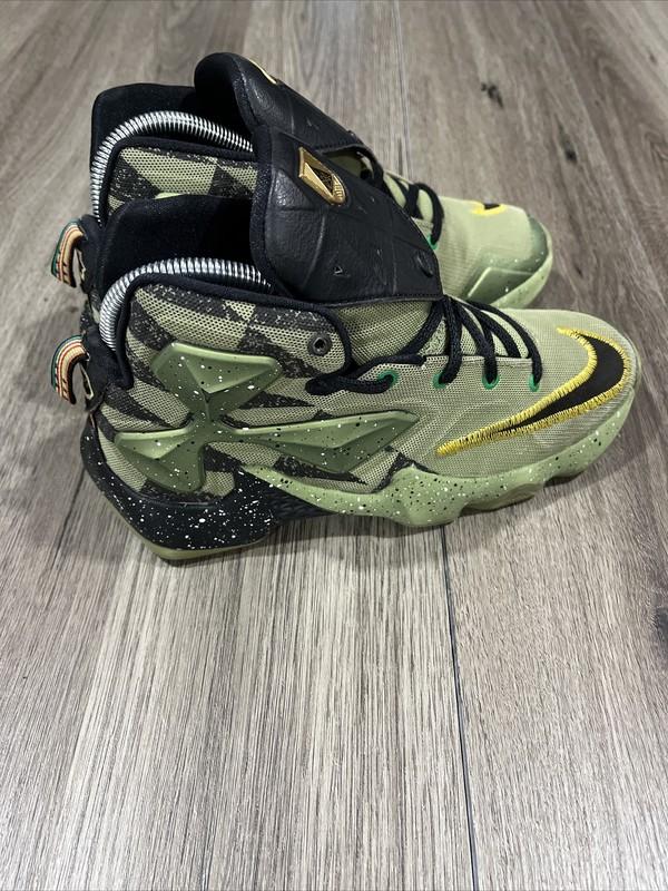 Nike Lebron 13 All-Star Northern Lights Shoes Alligator Green 5 Youth