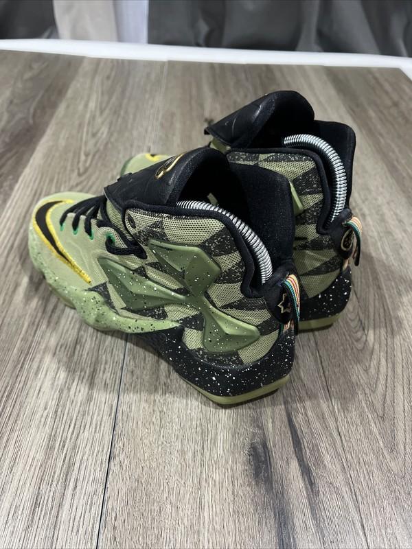 Nike Lebron 13 All-Star Northern Lights Shoes Alligator Green 5 Youth