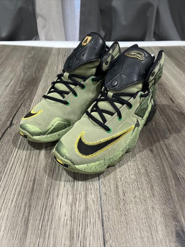 Nike Lebron 13 All-Star Northern Lights Shoes Alligator Green 5 Youth