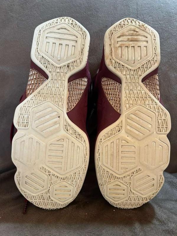 Nike LeBron 13 Bronze Athletic Basketball Shoes Size 7y