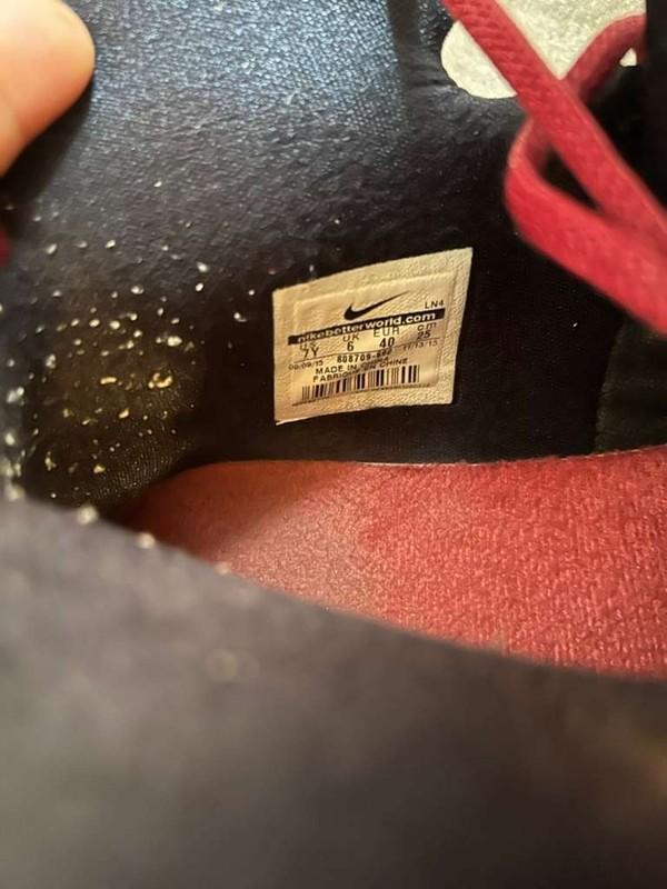 Nike LeBron 13 Bronze Athletic Basketball Shoes Size 7y