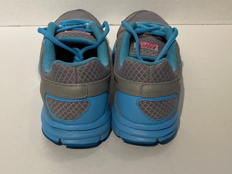 Nike Lunarlon Fever Youth 6 Turquoise Purple Gray Size 6Y