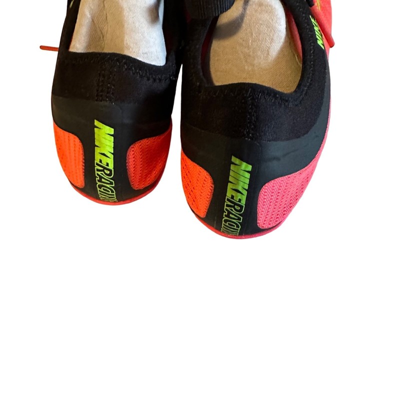 Nike Mamba Racing Cleats Pink And Green And Black Size 6.5
