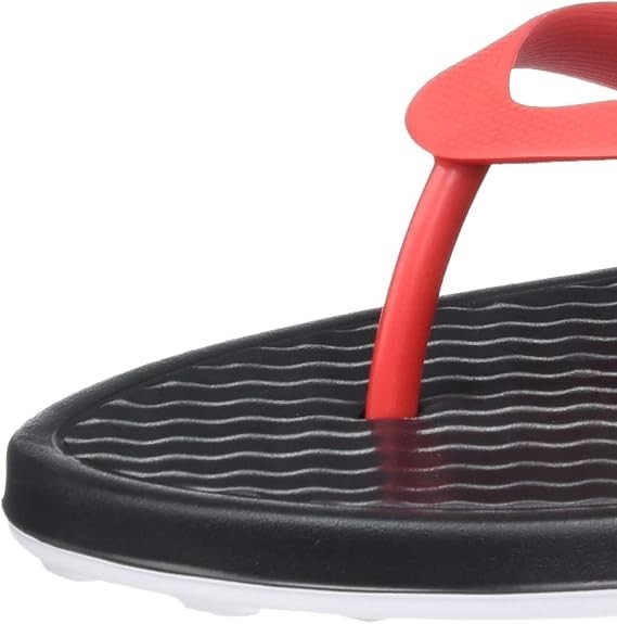 Nike Men's On Deck Slipper Flip Flop CU3958-007 Black/White-University Red 7
