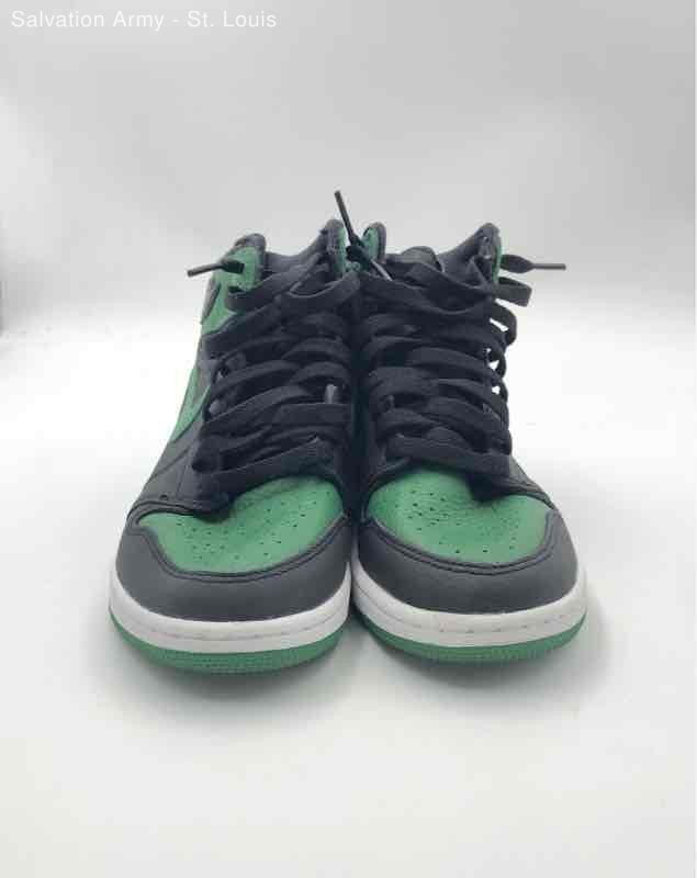 Nike Mens Jordan 1 Retro 575441-030 Green High Top Sneaker Shoes Size 5.5Y