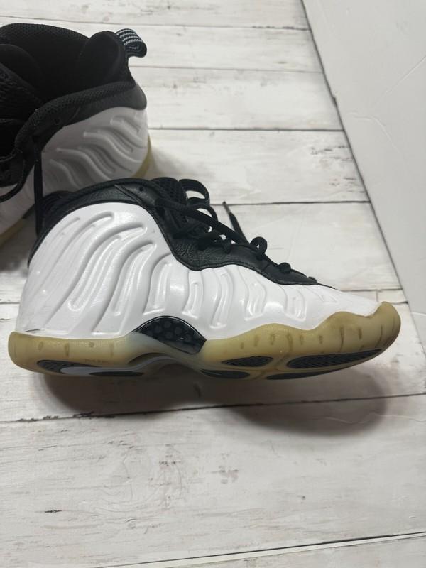 Nike Posite Indiana Boys White Little Posite One Comfort Lace Up Sneakers Shoes