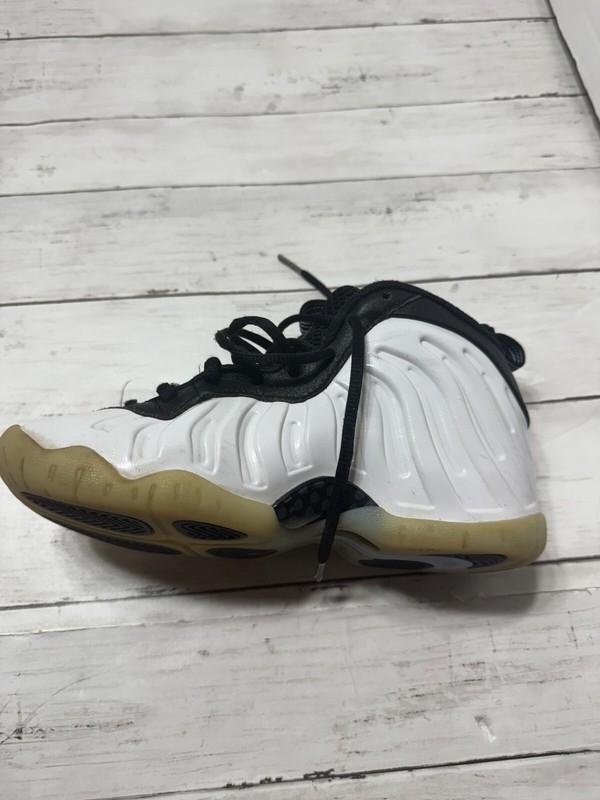 Nike Posite Indiana Boys White Little Posite One Comfort Lace Up Sneakers Shoes